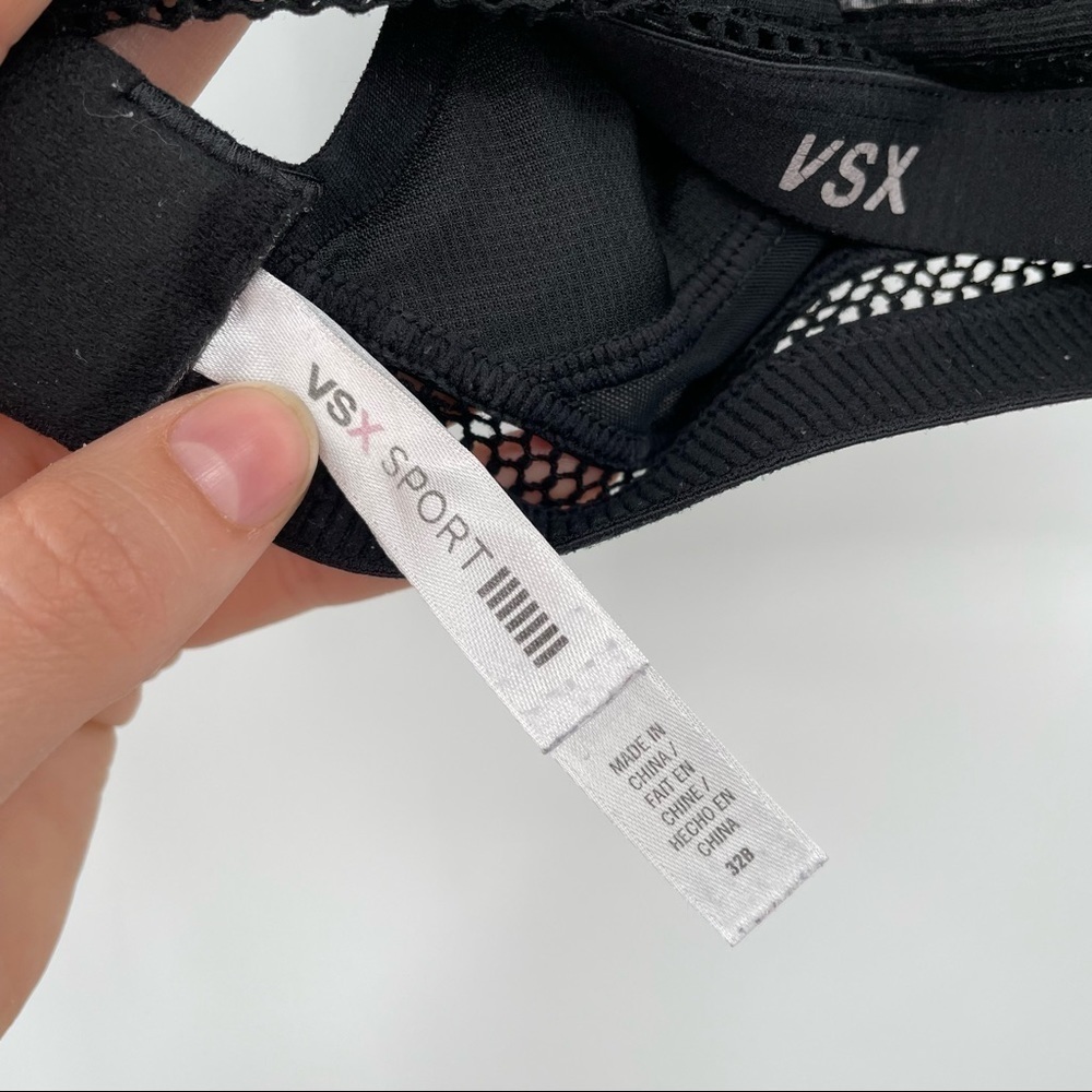 VSX Heather Gray Padded Sports Bra - Picture 7 of 9
